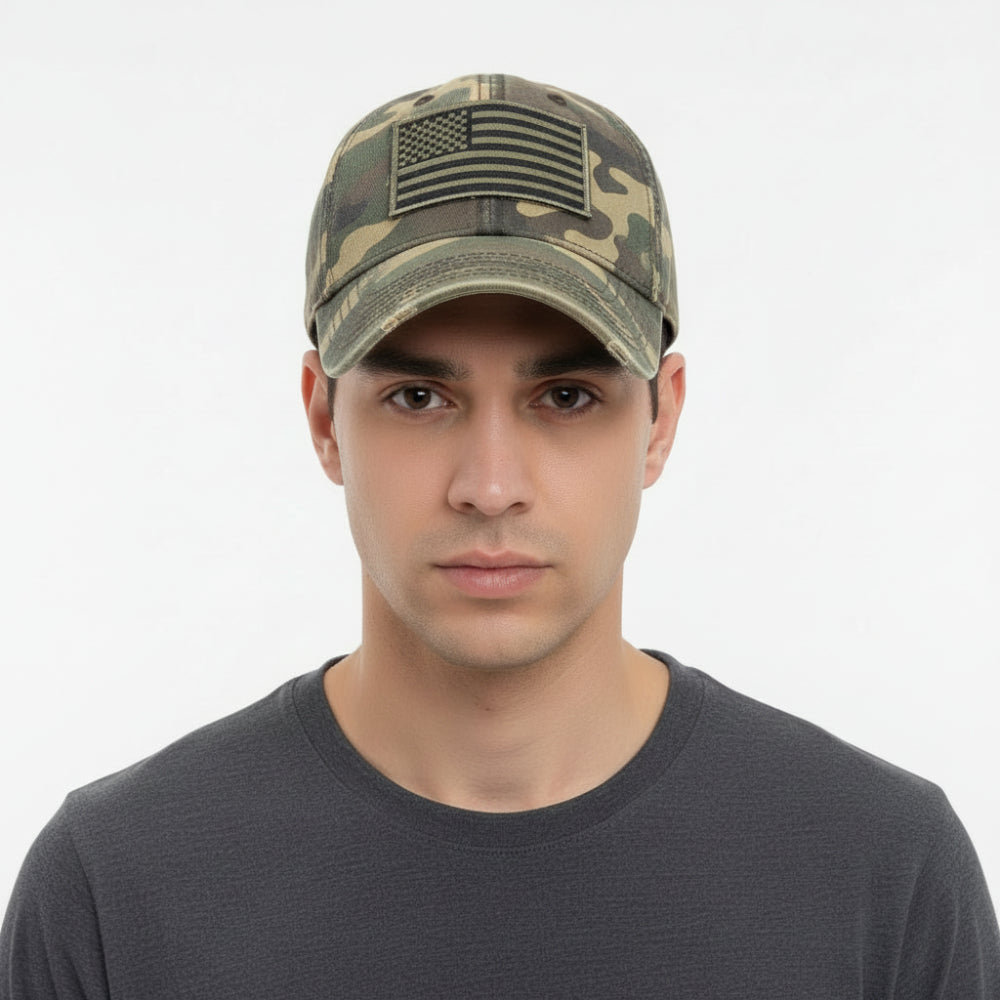 GWBPC Camo USA Flag Cap only $29.99 | | George W. Bush