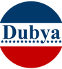 Dubya Campaign Sticker