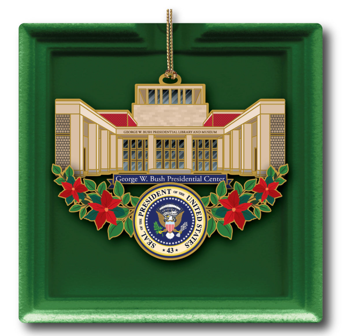 Order Holiday Ornaments Online W. Bush Presidential Center