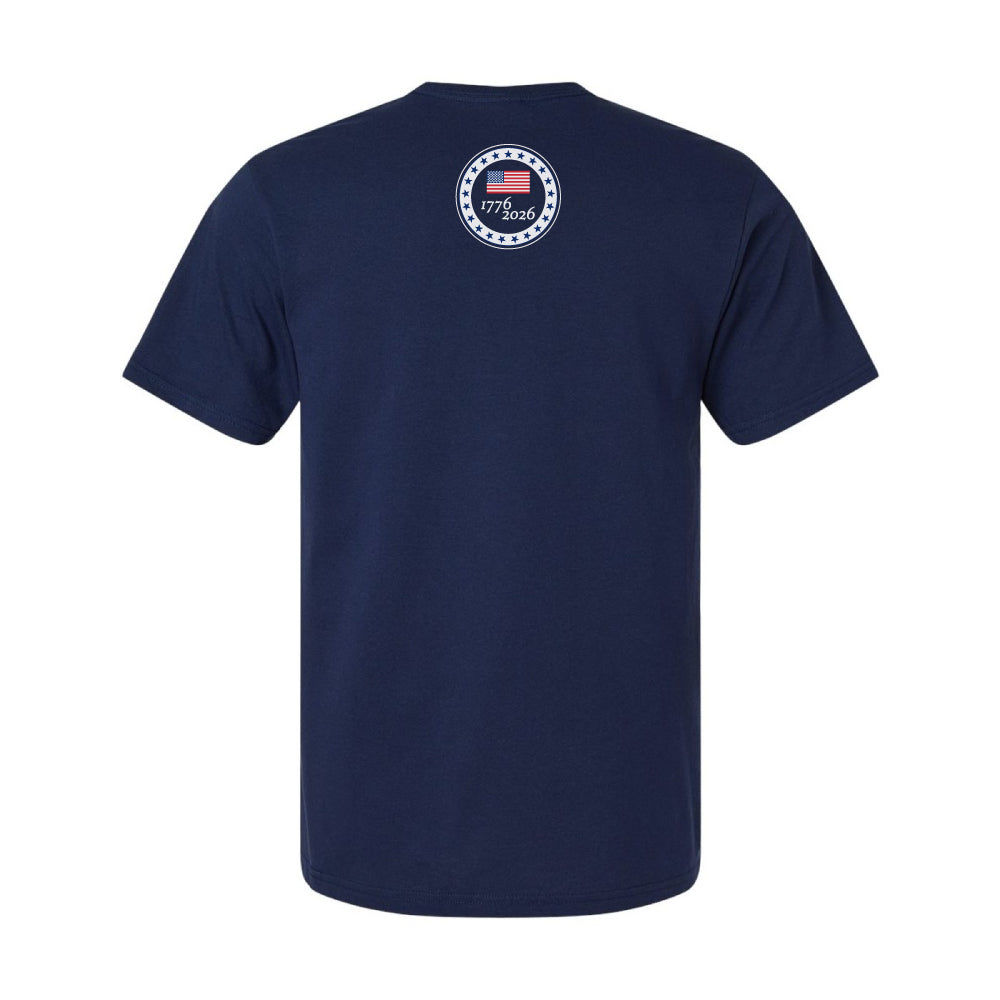 T-shirt Vintage George W. Bush Inauguration - Sceau Présidentiel, Bleu, Taille M - Gildan